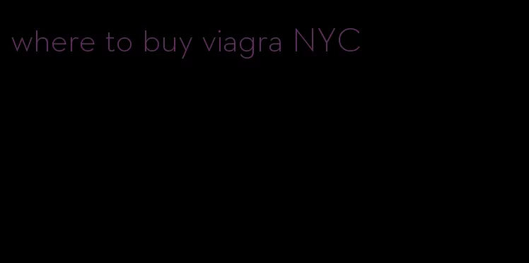 where to buy viagra NYC