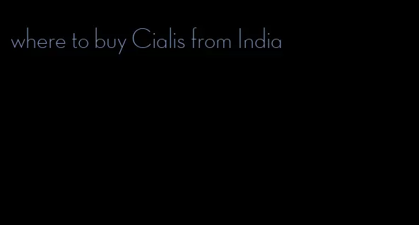 where to buy Cialis from India