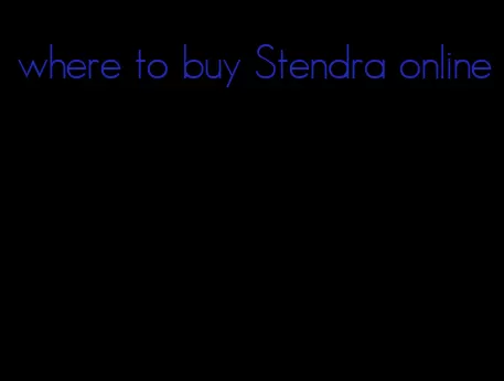 where to buy Stendra online