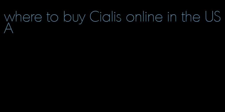 where to buy Cialis online in the USA