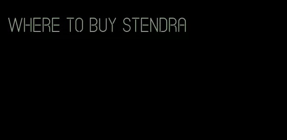 where to buy Stendra