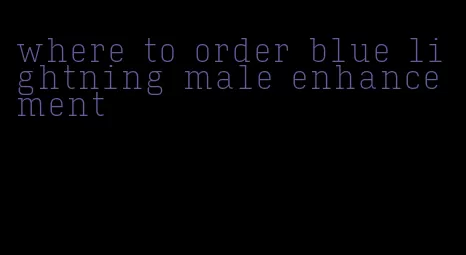 where to order blue lightning male enhancement