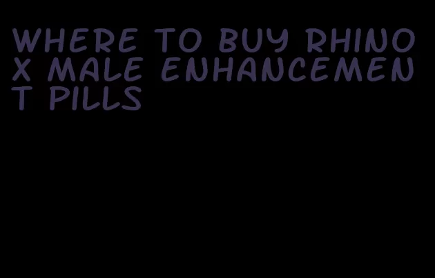 where to buy rhino x male enhancement pills