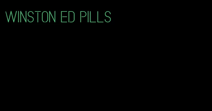 Winston ED pills