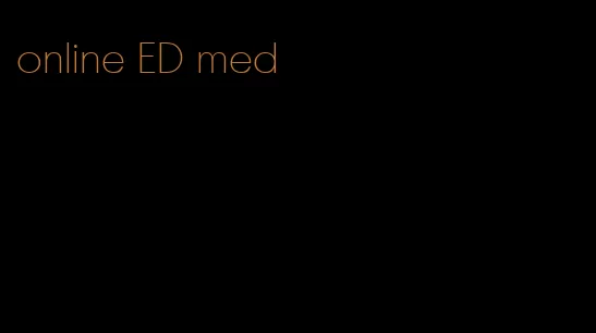 online ED med