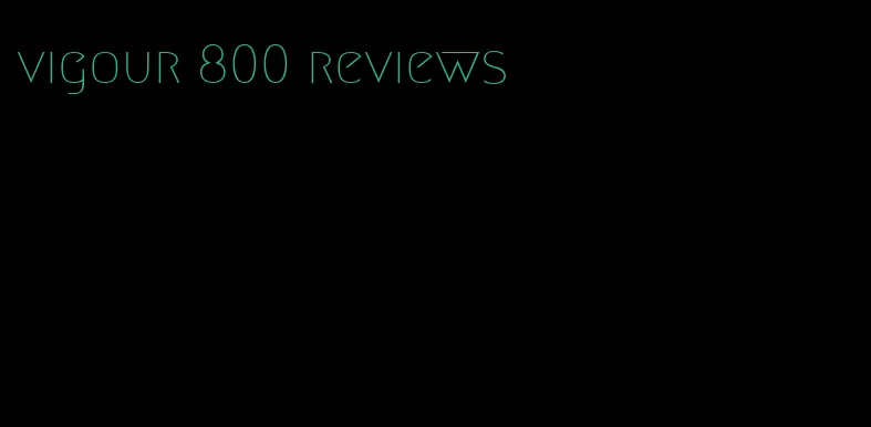 vigour 800 reviews