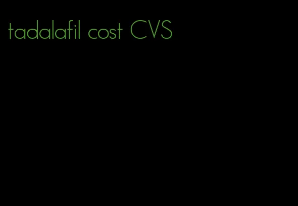 tadalafil cost CVS