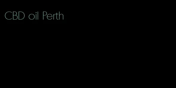 CBD oil Perth