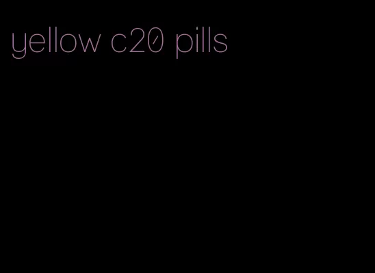 yellow c20 pills