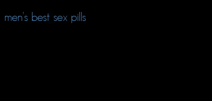 men's best sex pills