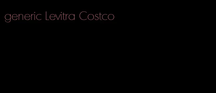 generic Levitra Costco