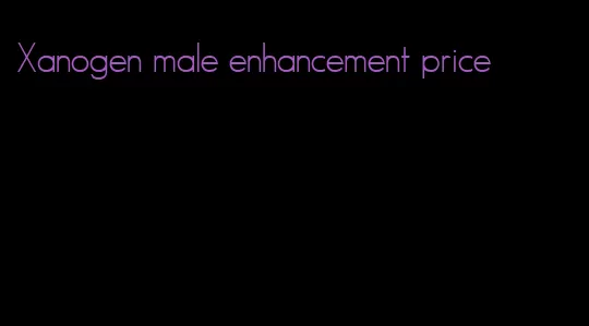 Xanogen male enhancement price