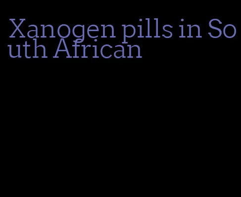 Xanogen pills in South African