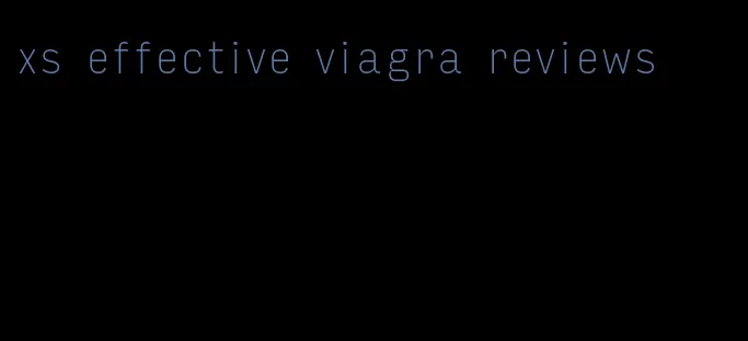 xs effective viagra reviews