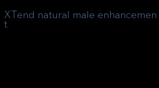 XTend natural male enhancement