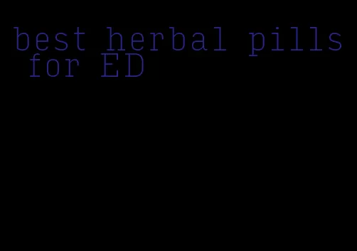 best herbal pills for ED