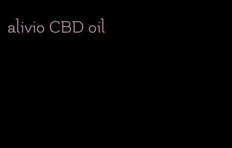 alivio CBD oil