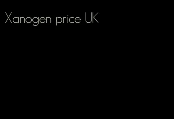 Xanogen price UK