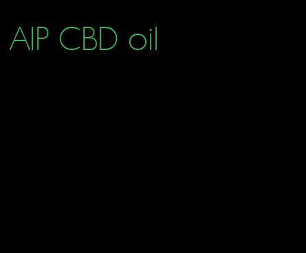 AIP CBD oil