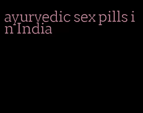 ayurvedic sex pills in India