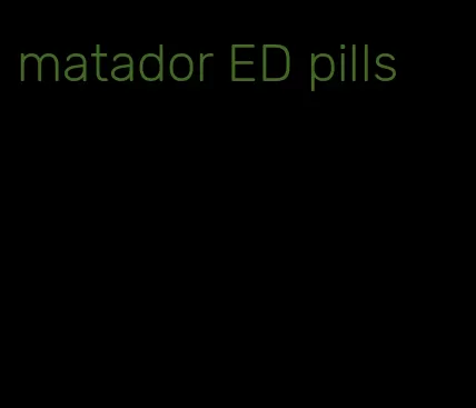 matador ED pills