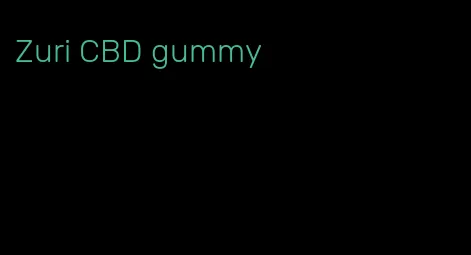 Zuri CBD gummy